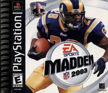 Madden NFL 2003 (US) box cover front